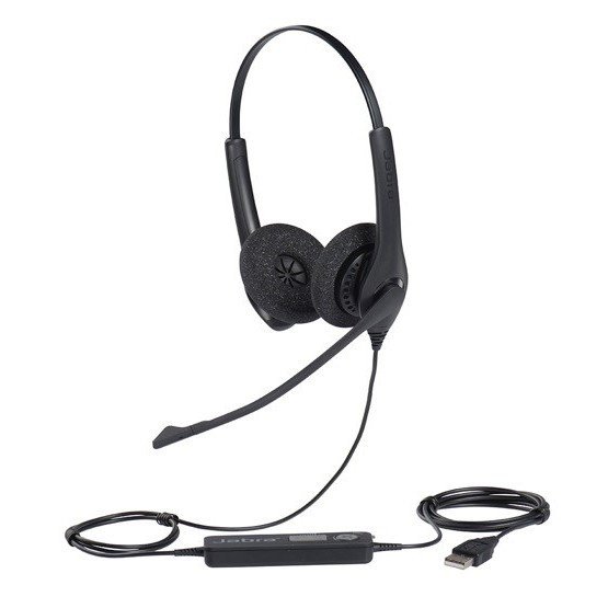 Jabra(ジャブラ)製 USBヘッドセット Jabra Biz 1500 USB Duo（1559-0159）