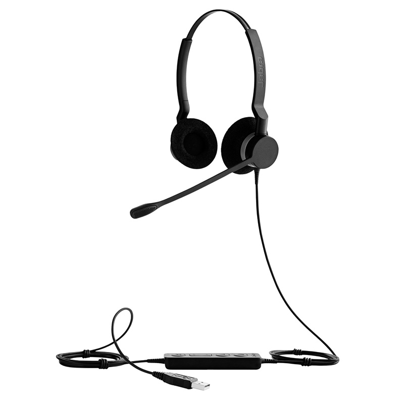 Jabra(ジャブラ)製USBヘッドセット　Jabra BIZ 2300 USB DUO (2399-829-109)
