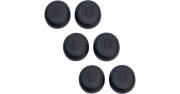 Jabra Evolve2 40/65 Ear Cushions Black 6pcs (14101-77)(左用（L）3個・右用（R）3個の左右3セット)