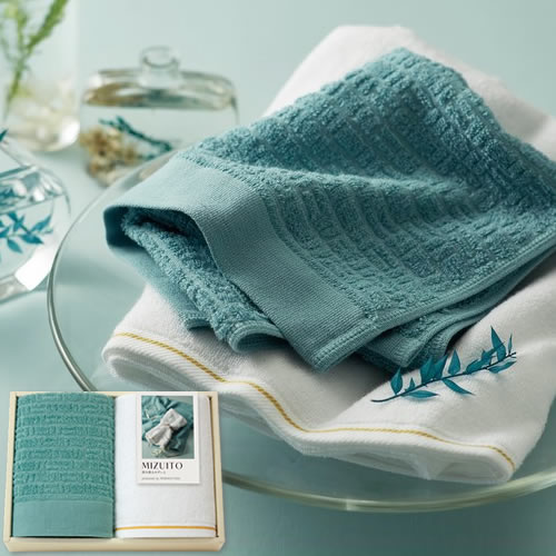 送料無料】MIZUITO 澄みわたるみずいと 日本製 大阪泉州 タオルセット