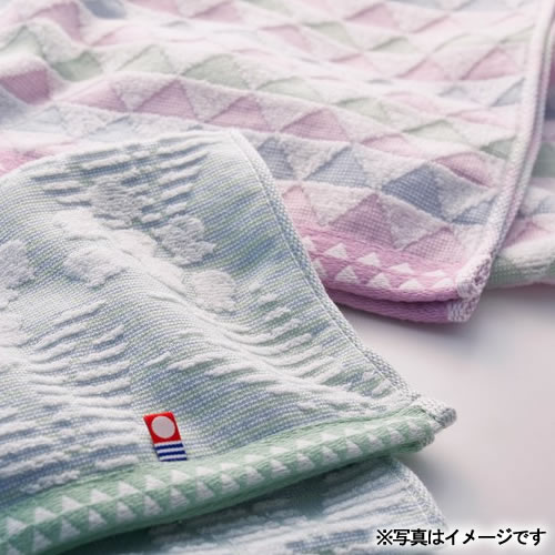 送料無料】すずらん日和 日本製 愛媛今治 タオルセット(64390)