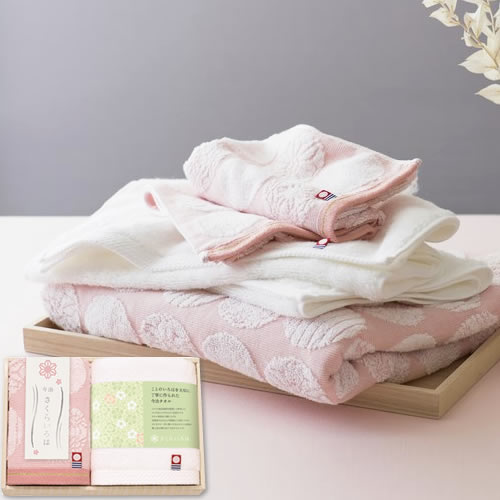 坂道ハンドタオルまとめ売り 坂道ハンドタオルまとめ売り 今治タオル（imabari towel） 桜 1枚 約25