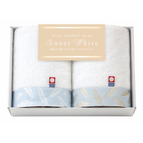 送料無料】今治スイートホワイト 日本製 愛媛今治 ハンドタオルセット