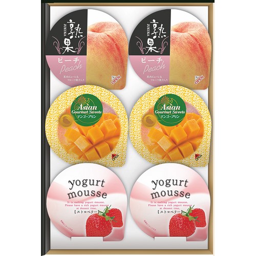 トロイ　デザートパーティー 6個セット 6個フルーティーデザートコレクション DC-6