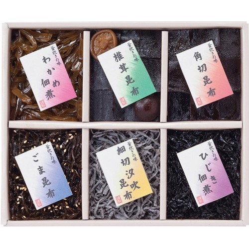 【 初盆 新盆用 返品可 】 廣川昆布 御昆布 佃煮6品詰合せ ( H60406 ) 【 初盆 新盆用 返品可 】 廣川昆布 御昆布 佃煮6品詰合せ ( H60406 )