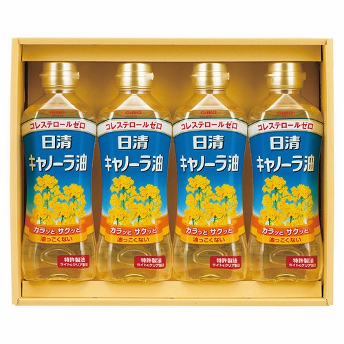 【 初盆 新盆用 返品可 】 オリジナル日清キャノーラ油セット ( H60505 ) 【 初盆 新盆用 返品可 】 オリジナル日清キャノーラ油セット ( H60505 )