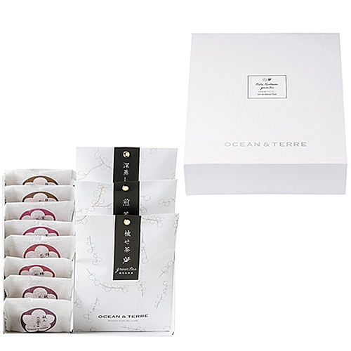 Premium 紀州南高梅＆日本茶セットF (A525)