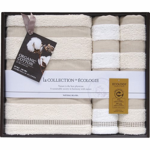 泉州オーガニック 2 バスタオル＆フェイスタオル2P(B1118515)