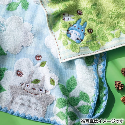 となりのトトロ 森のひなたぼっこ ウォッシュタオル2P(C7056054)