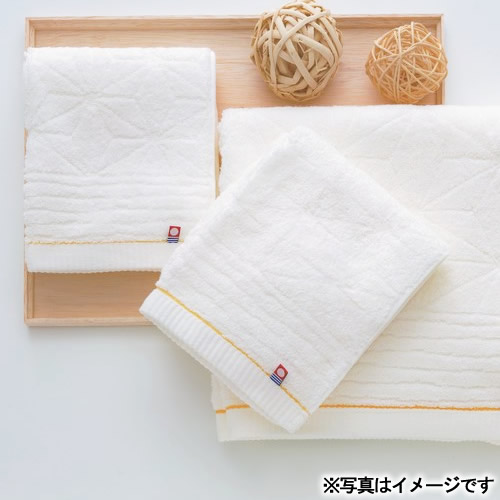送料無料】今治極選 魔法の糸 バスタオル2P 国産木箱入(MOK-0100)
