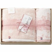 ◎非売品☆Cherry blossom☆フルカラー☆タオル☆ピンク☆③☆残1 Amazon｜今治タオル 桜おり布 タオルセット ギフト 3枚組 バス