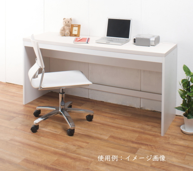 薄型パソコンデスク ハイタイプ 150cm巾 NT ナチュラル