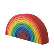 アーチレインボー 大 木のおもちゃ GRIMM'S グリムス 積木 積み木 つみき 木製 知育 玩具