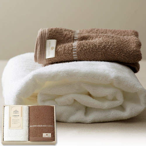 アモンクラシック やわらかコットン タオルセット(71015)