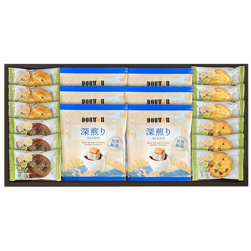 ドトールコーヒーと4種類のクッキー詰合せ (25A11-04 )