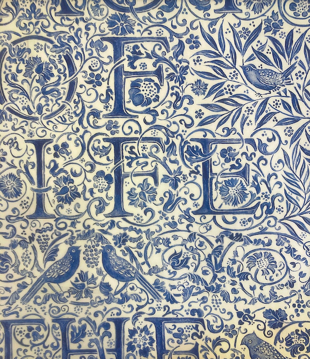 W.モリスEmery Walker's House Collectionより"The beauty of life227034" 137cmx1ｍ以上10cm単位でカット(海外取寄せ)