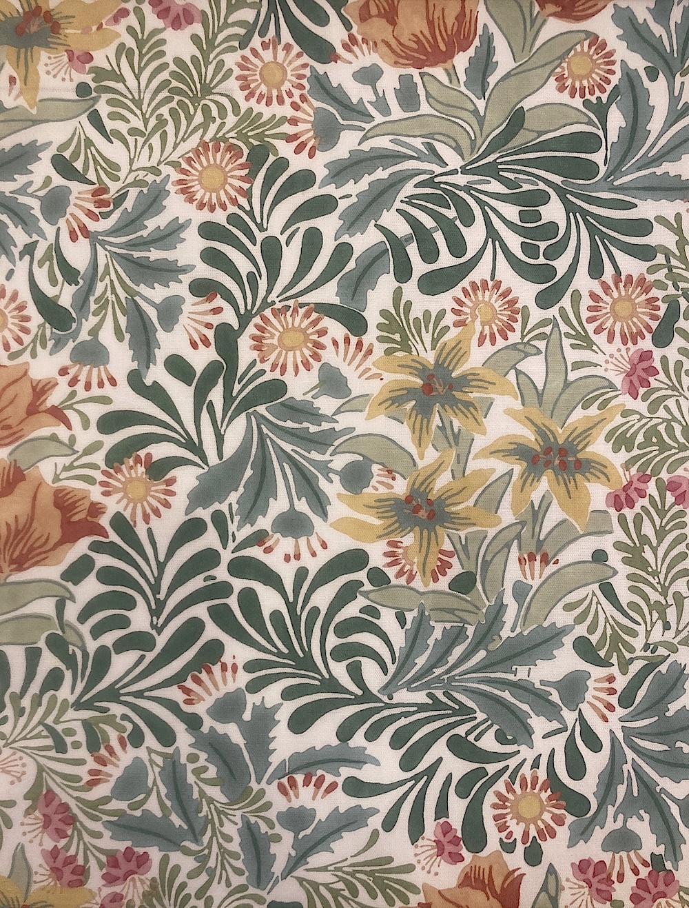 W.モリスEmery Walker's House Collectionより"Bower227028" 137cmx1ｍ以上10cm単位でカット(海外取寄せ)