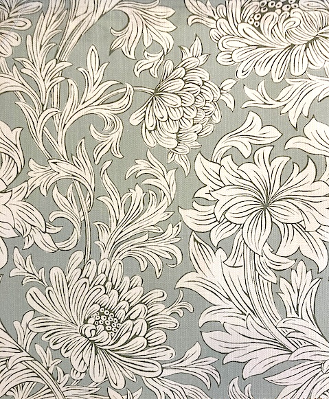 W.モリス2022年新コレクション"Simply Morris"より Chrysanthemum Toile226911生地巾139cmx50cmカットクロス 会員登録+２枚以上でさらに5%OFF!I(海外取り寄せ）