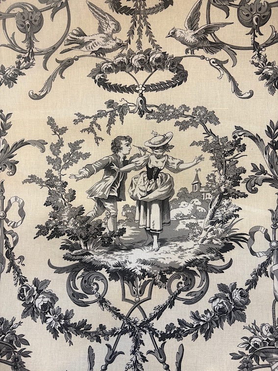 生地"Colin Maillard gris生地巾140cmx50cmカットクロス2枚以上で５％OFF