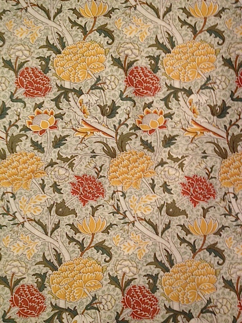 MODA W.モリスコレクション"Cray #parch110cm巾シーチング(10cmからカット致します) 会員登録+ご購入数10以上でさらに5%OFF!