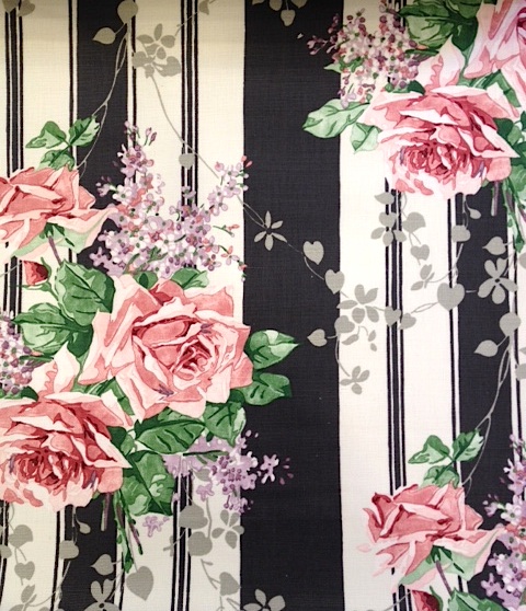 生地"サンダーソン社セシルローズ３２８"生地巾141cmx50cmカットクロス 会員登録+２枚以上でさらに5%OFF!