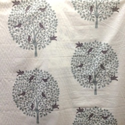 英国サンダーソン社”Bay Tree236430 138cmx1M以上10ｃｍ単位でカット販売(海外取寄せ)