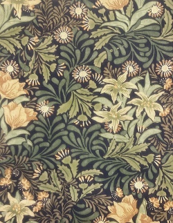 W.モリスEmery Walker's House Collectionより"Bower227029" 137cmx1ｍ以上10cm単位でカット(海外取寄せ)