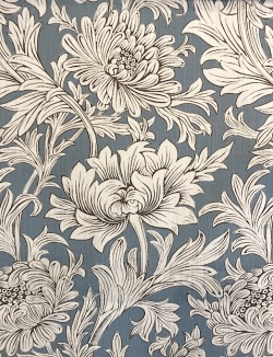 W.モリス2022年新コレクション"Simply Morris"より Chrysanthemum Toile226912生地巾139cmx50cmカットクロス 会員登録+２枚以上でさらに5%OFF!I(海外取り寄せ）
