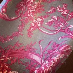 残り1m!希少在庫廃番予定 Manuel Canovasコレクション”La verrerie04814-02 カットクロス 136cmx1m以上10cm単位(海外取り寄せ）
