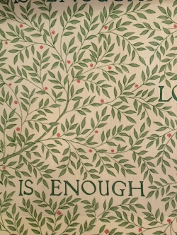 Love is enough222520 137cmx50cmカットクロス(海外取寄せ）☆会員登録+２枚以上でさらに5%OFF!