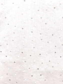人気のCAMENGOブランドの刺繍ドット柄"SAGE4548 0275”＃ベージュ 生地巾140cmx50cmカットクロス 会員登録+２枚以上でさらに5%OFF!I(海外取り寄せ）