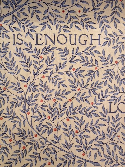 Love is enough222519 137cmx50cmカットクロス(海外取寄せ）☆会員登録+２枚以上でさらに5%OFF!