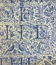 W.モリスEmery Walker's House Collectionより"The beauty of life227034" 137cmx1ｍ以上10cm単位でカット(海外取寄せ)