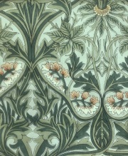 W.モリスEmery Walker's House Collectionより"Bluebell227036" 140cmx1ｍ以上10cm単位でカット(海外取寄せ)