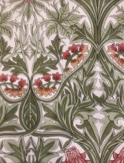 W.モリスEmery Walker's House Collectionより"Bluebell227038" 140cmx1ｍ以上10cm単位でカット(海外取寄せ)
