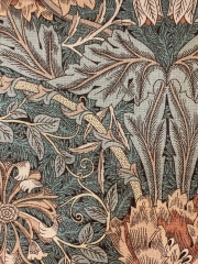 Honey Suckle ＆ Tulip DMORH202  (海外取り寄せ） 137cmx70cmカットクロス　２枚以上+メンバー登録で５％OFF