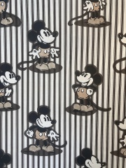 Mickey Stripe 227151（海外取り寄せ） 138cmx50cm単位でカット