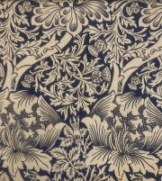 W.モリスEmery Walker's House Collectionより"Rose&Thistle227035" 137cmx1ｍ以上10cm単位でカット(海外取寄せ)