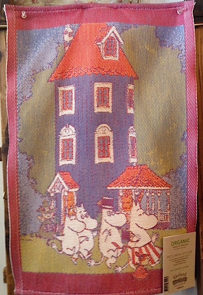 スエーデン エーケルンドキッチンクロスムーミンシリーズ「Moomin House」