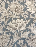 W.モリス2022年新コレクション"Simply Morris"より Chrysanthemum Toile226912生地巾139cmx50cmカットクロス 会員登録+２枚以上でさらに5%OFF!I(海外取り寄せ）