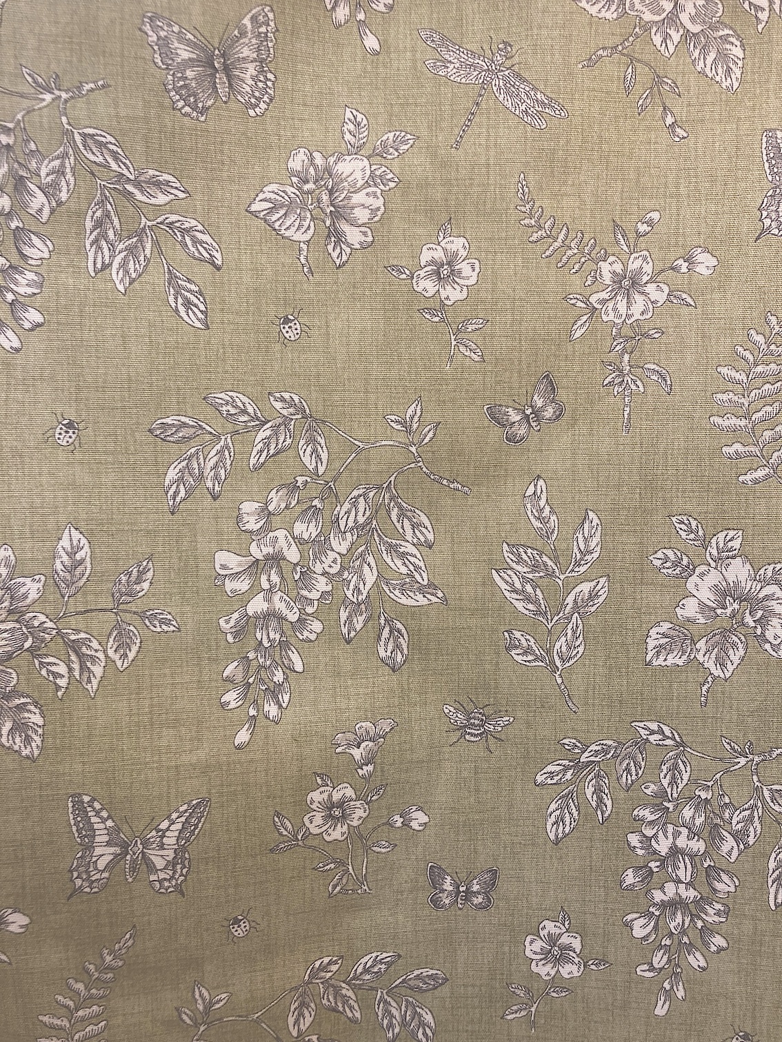 生地Summerby #Hessian生地巾147cmx50cmカットクロス2枚以上で５％OFF(海外取り寄せ）