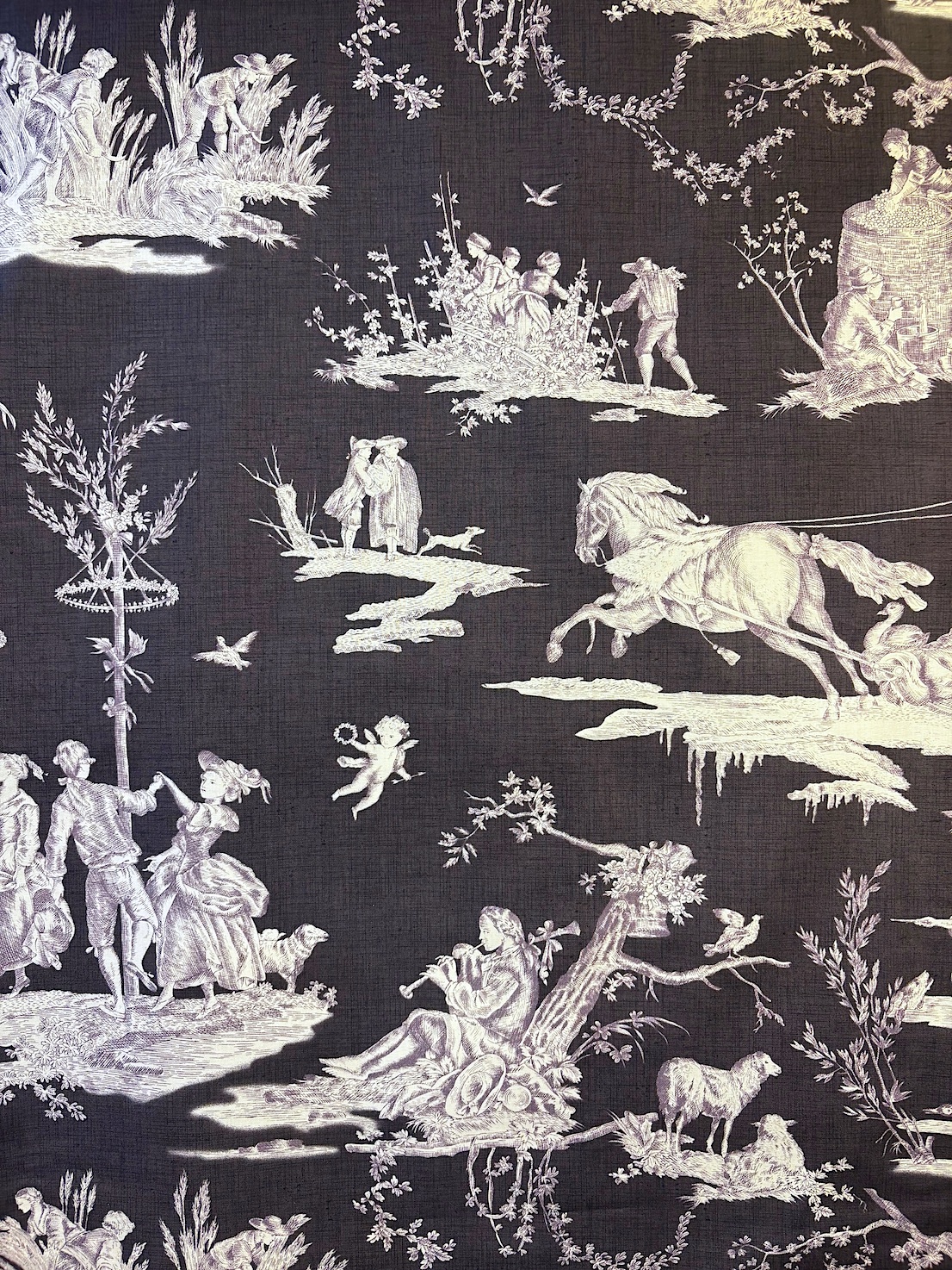 MODA トワル柄1　110cm巾シーチング(10cmからカット致します) 会員登録+ご購入数10以上でさらに5%OFF!