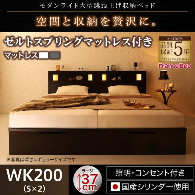 専門ショップ 組立設置付 深さラージ シングル 縦開き ゼルトスプリングマットレス付き モダンライトガス圧式跳ね上げ収納ベッド - マットレス付き - labelians.fr 専門ショップ 組立設置付 深さラージ シングル 縦開き ゼルトスプリングマットレス付き モダンライトガス圧式跳ね上げ収納ベッド - マットレス付き - labelians.fr