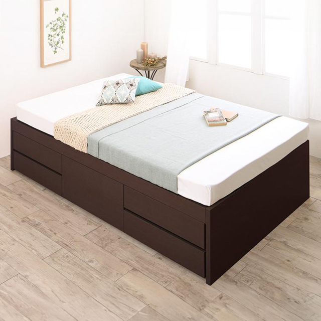 チェストベッド【Renitsa】レニツァ ダークブラウン