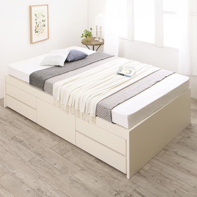 チェストベッド【Renitsa】レニツァ ホワイト