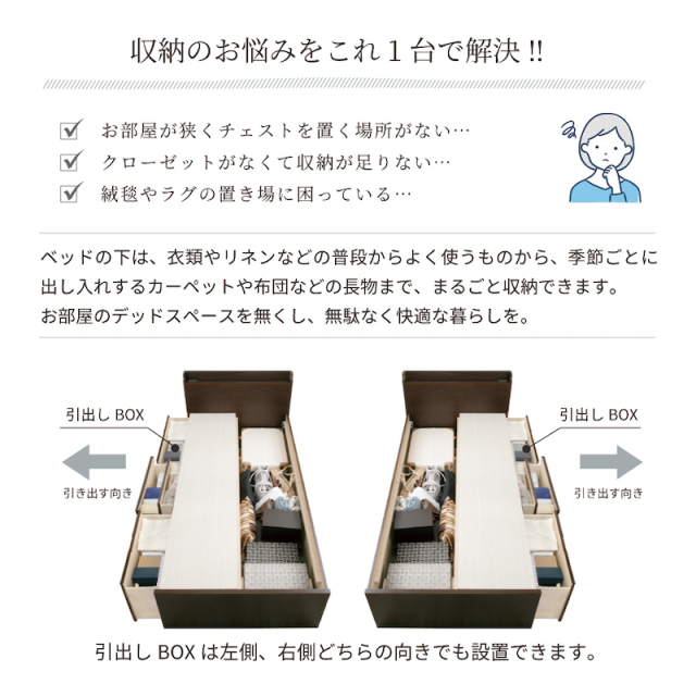 収納のお悩みはこれ１台で解決！！