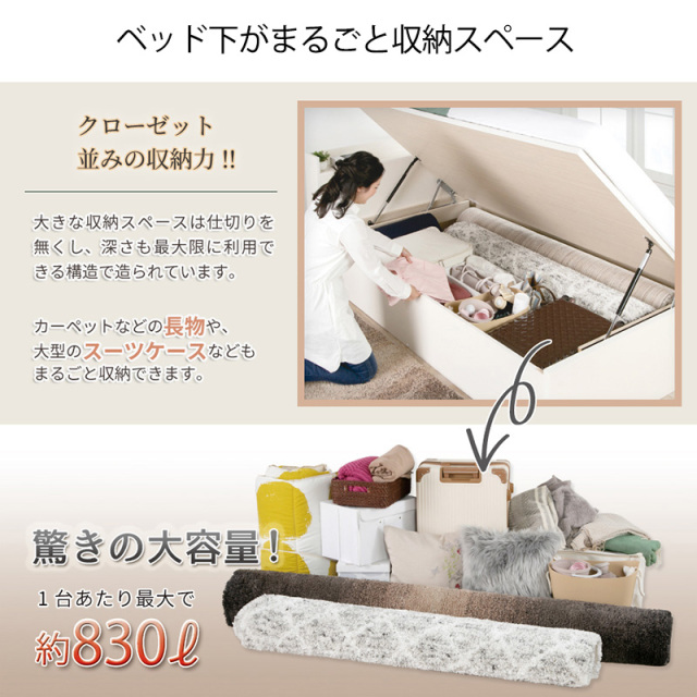 クローゼット並みの収納力