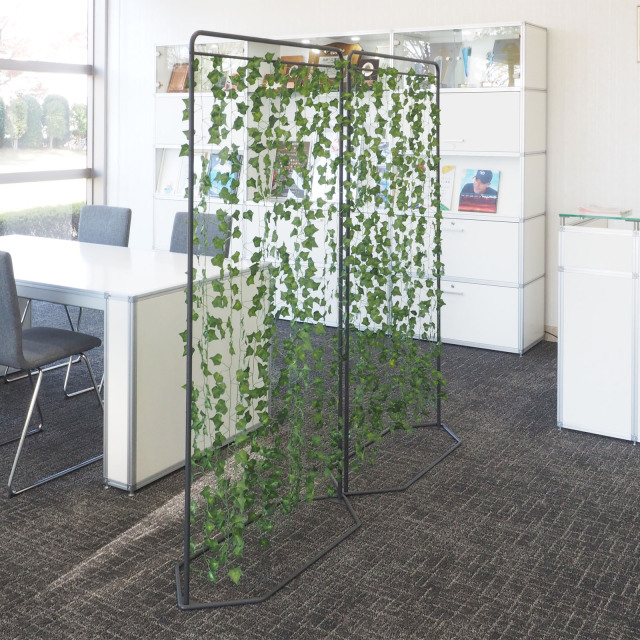 グリーンパーティション設置例