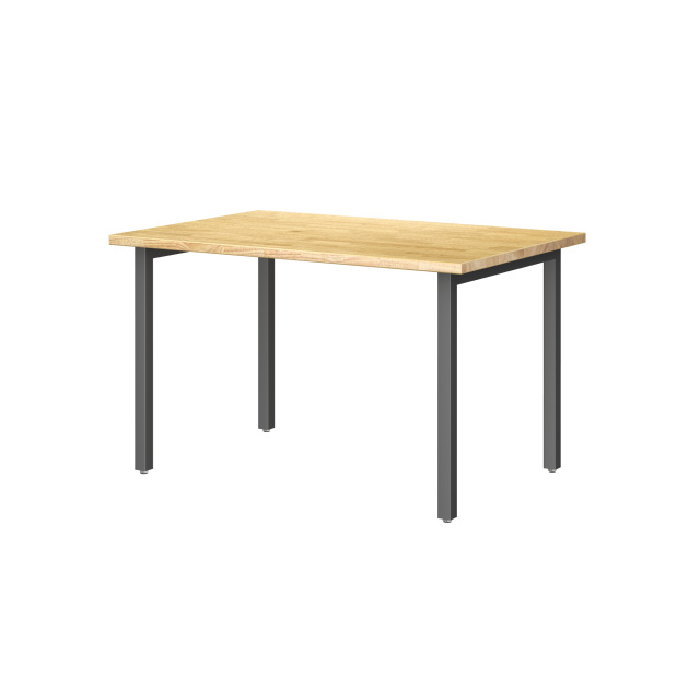 美品！無垢オーク材！フルオーダーデスク★コの字 デスク テーブル　シンプル家具 無印良品 コの字型 無垢材デスク | トリノス-torinoth- | 新宿区
