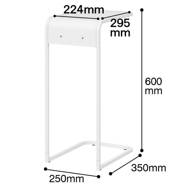サイドテーブル ホワイト サイドテーブル ホワイト (NA13-ST)